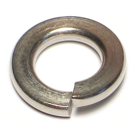 Midwest Fastener Split Lock Washer, For Screw Size 3/8 in 18-8 Stainless Steel, Plain Finish, 15 PK 63837